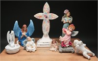Angel Figurines + (8)