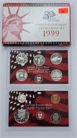 1999 US Silver Proof Set