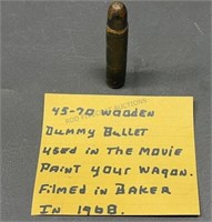 45-70 Wooden Dummy Bullet