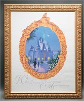 Walt Disney World 25th Anniversary Lithograph