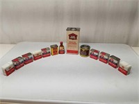 Vintage Spice Tins and Baking Powder Tins