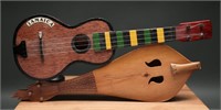 Vintage Fiddle & Jamaican Ukulele (2)