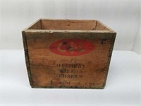 1957 CIL Highway Safety Fuses Wood Packing Crate