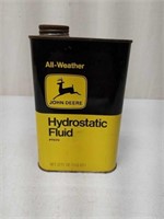 John Deere Hydrostatic Fluid Tin - Full