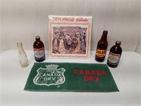 Canada Dry, Coca-Cola, Molson Stubby, Mini Pop Lot