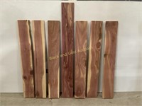 (7) Cedar Wood Boards