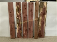 (6)Cedar Wood Boards