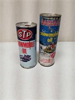 2 Unopened Snowmobile Oil Tins