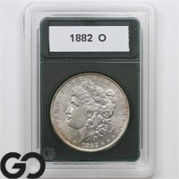 1882-O Morgan Silver Dollar, BU, Bid: 62