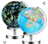 World Globe \ with day and night view