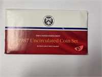 1987 Uncirculated coin set