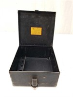 Antique Military Spare Parts Metal Case