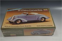 LINDBERG 1937 CHEVY CONVERTIBLE 1/32 SCALE