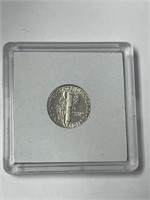 1945 silver Mercury dime