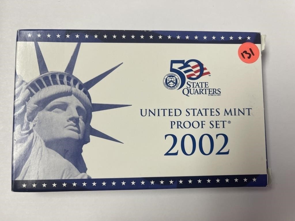 2002 United States Mint Proof set