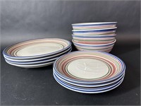 Set of Gibson Ceramic Dinnerware