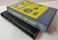 2 Stamp Albums - 1 Empty