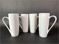Set of Four Coffee Bar By Konitz Latte Mugs