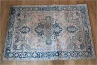 PERSIAN STYLE BLUE AREA RUG
