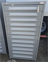 1 Lyon 12 drawer tool cabinet