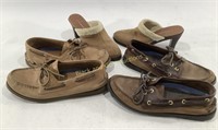 (2) Sperry's Boat Shoes & (1) A. Marninelli Heels