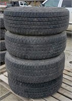 (4) Goodyear Wrangler Tires w/Rims - 265/70R17