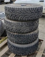 (4) Hankook Tires w/Rims - 235/75R15