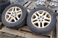 (4) Tires w/Rims - P225/60R16