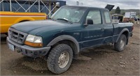 1998 Ford Ranger Extended Cab Pickup - Non Running