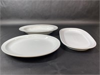 Three Serving Platters