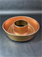 Mirro Copper Toned Jello Mold Or Cake Pan