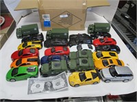 Group Toy Cars