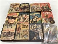 (12) Vintage The Long Ranger & Western Books