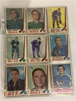 27- 1970’s Hockey Cards