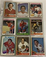 36- 1970’s Hockey cards
