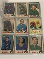 18- 1970’s Hockey cards