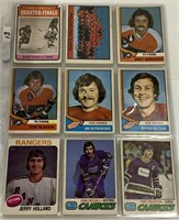 45- 1970’s hockey cards