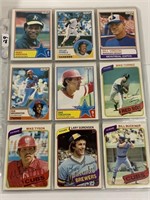 90- 1980’s OPEE CHEE  baseball cards