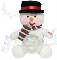 NEW $50 LED Plush Snowman w/Music