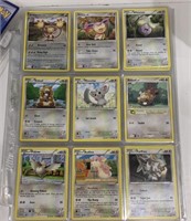 126 - Pokemon  trading cards