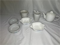 Various stoneware dishes