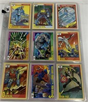 126- Marvels trading cards