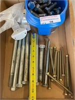 Assorted large bolts some 9"