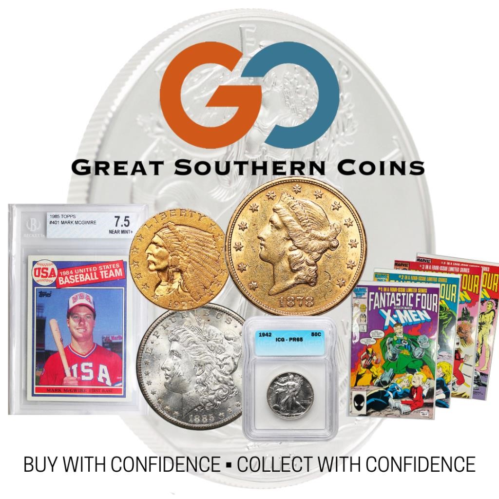 Rare US Coin Collection, Low Starting Bid | March 28-April 4