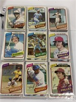 90-1980’s  OPEE CHEE  baseball cards