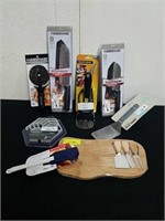 New kitchen knives, Pizza cutter, poultry shears,