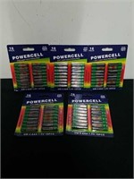 5 New 16 pack AAA batteries