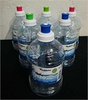 6 New 18 Oz H2O mini bottles