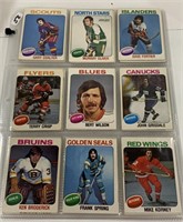 72- 1975/76 Hockey cards