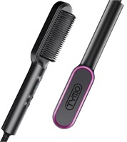 TYMO RING Hair Straightener Brush Black – Hair
